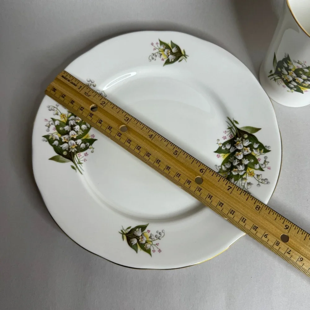 Duchess‎ Fine Bone China Lily of the Valley Cup and Plate Set Made in England